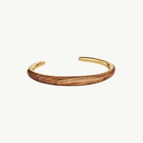 Teak Sabi Outline Cuff