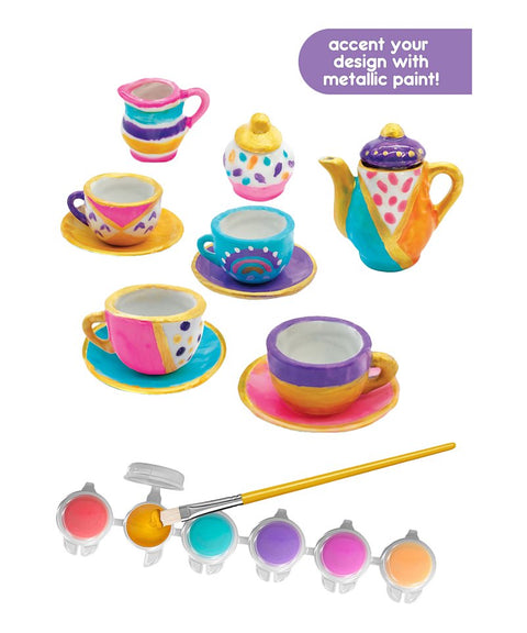 Itty Bitty Ceramic Tea Set