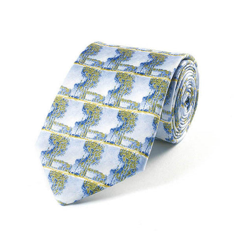 Monet Poplars Tie