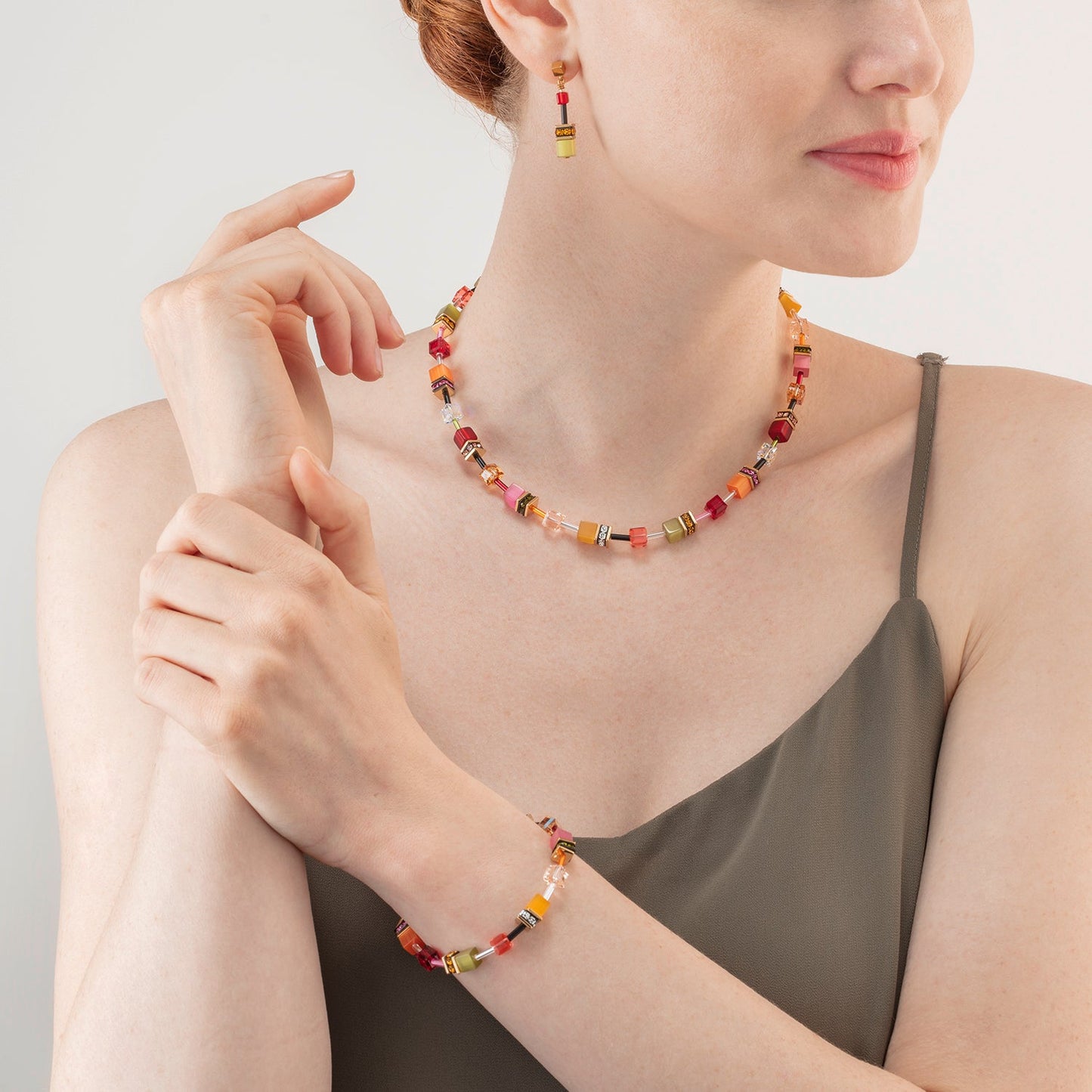 Geocube Iconic Multicolor Indian Summer Bracelet