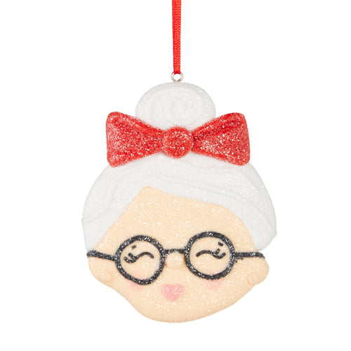 3.75" Mrs. Claus Ornament