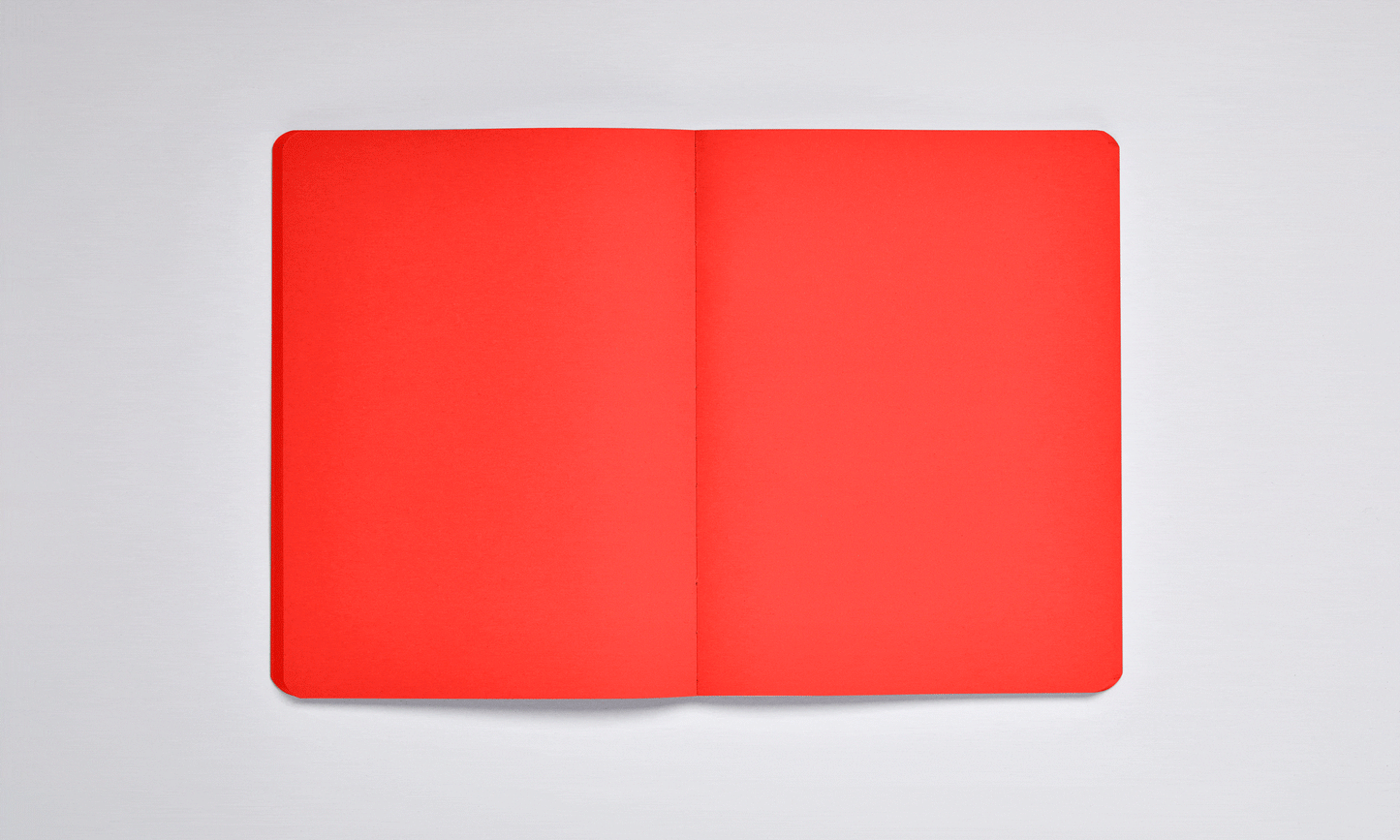 Nuuna Red Paged Notebook