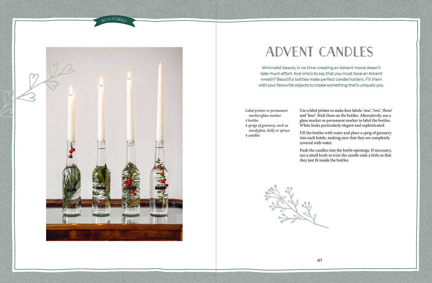 Advent: Recipes and Crafts for the Countdown to Christmas