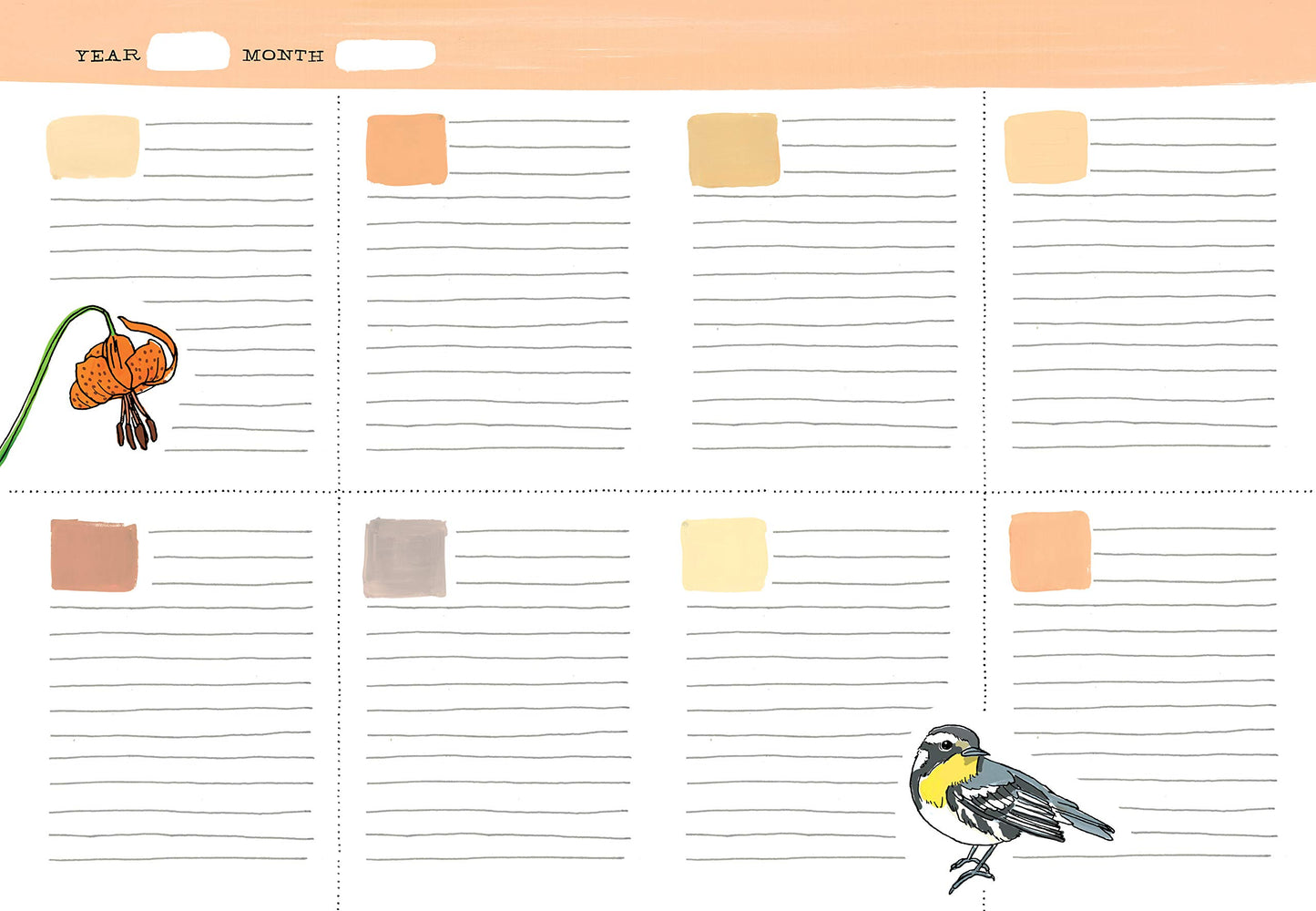 Nature Anatomy Notebook