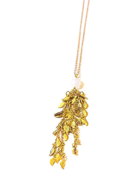 Autumn Day Moonstone Necklace
