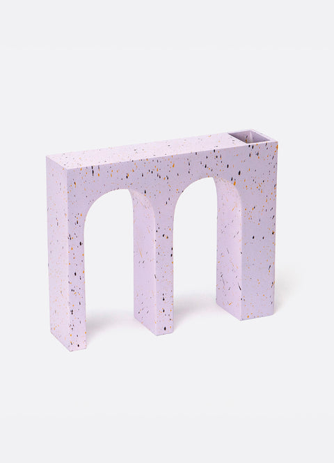 Acquedotto Double Lilac Vase