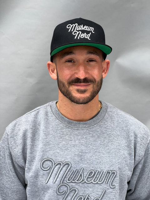 Black Museum Nerd Snapback Hat
