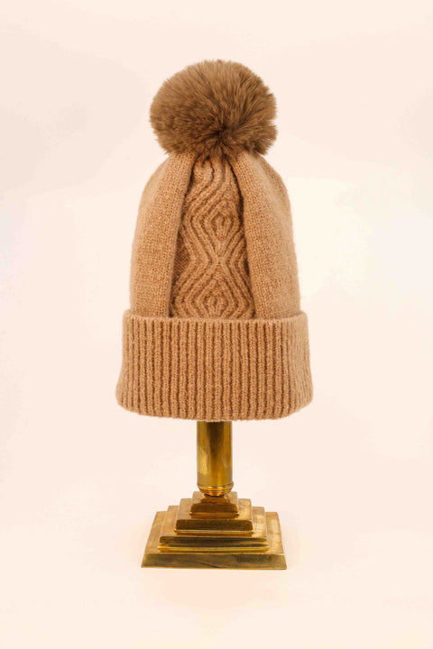 Ingrid Bobble Hat Oatmeal