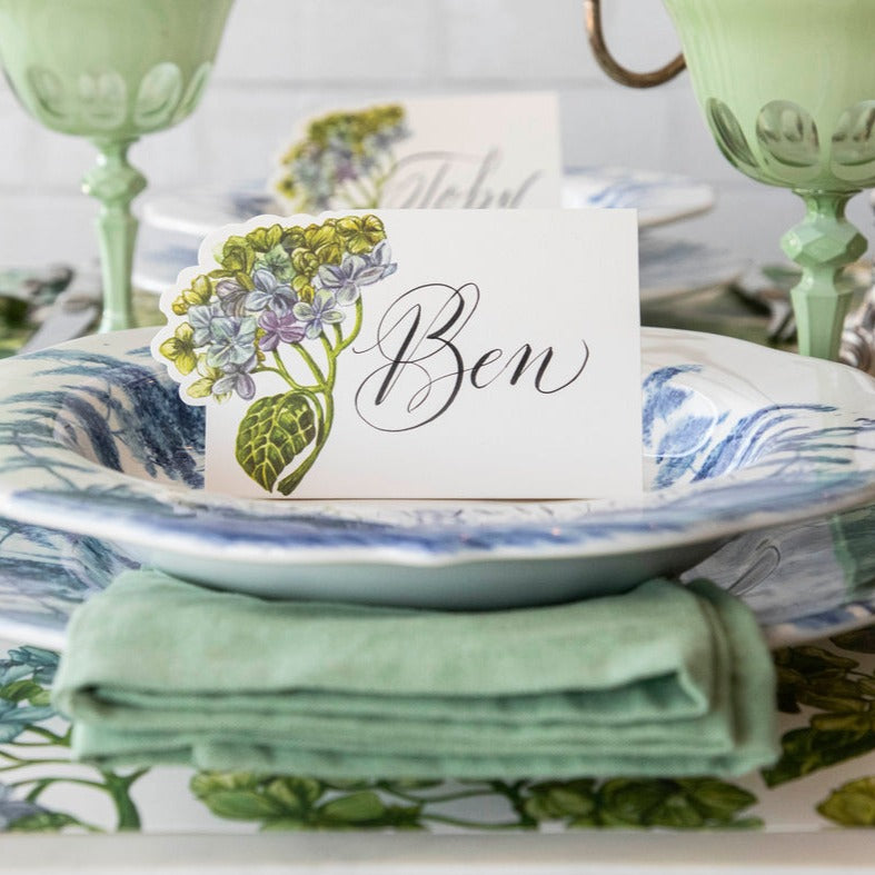 Hydrangea Place Card