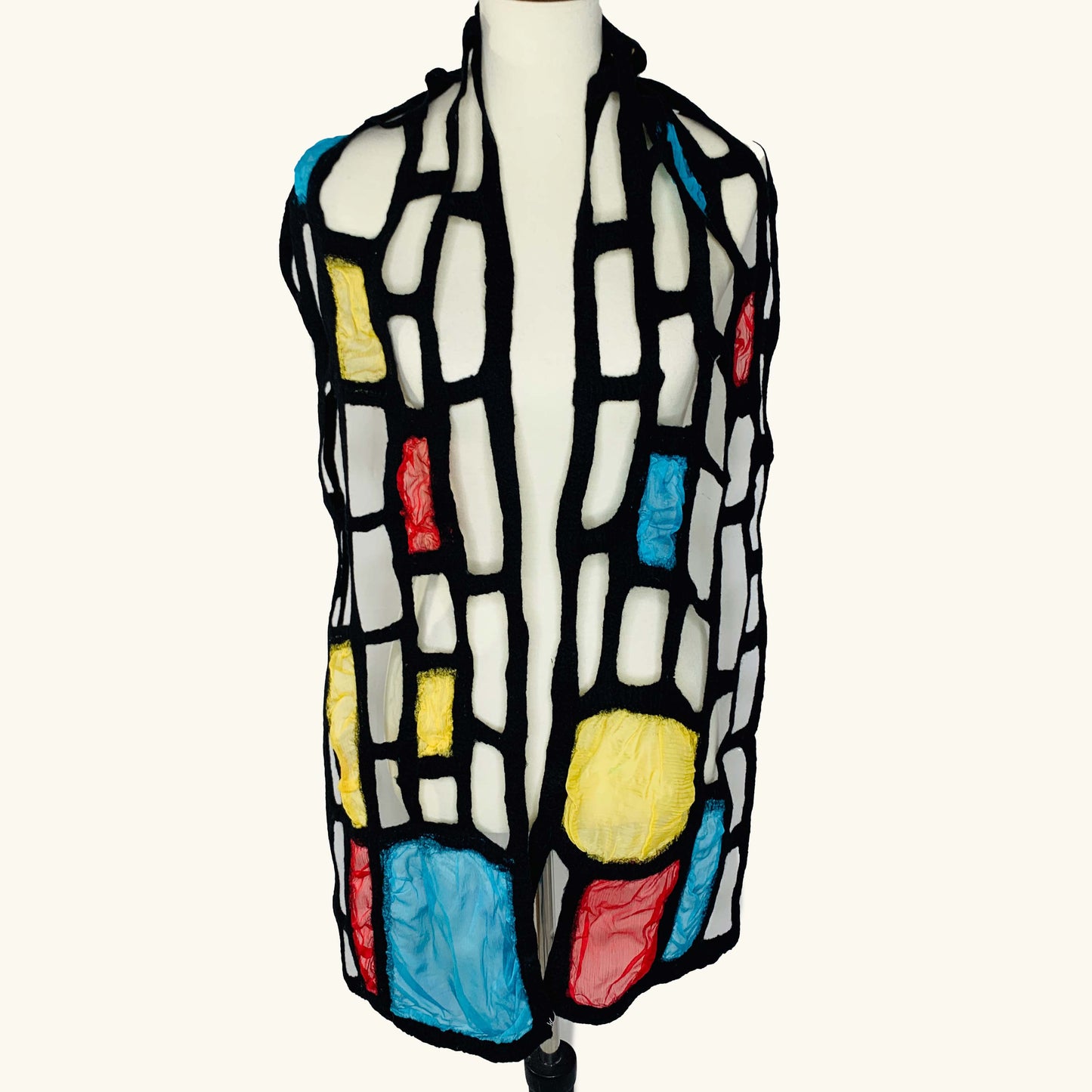 Mondrian Inspired Scarf