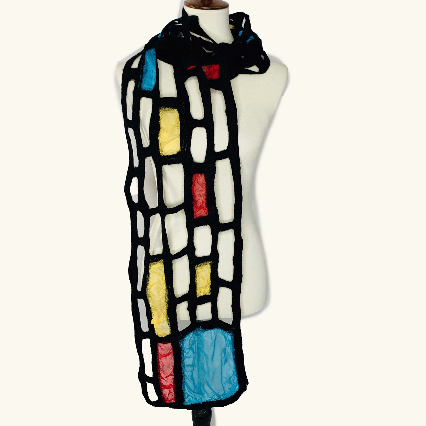 Mondrian Inspired Scarf