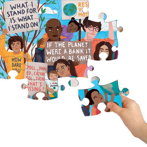 Climate March! 100 Piece Puzzle - Mint Museum Store