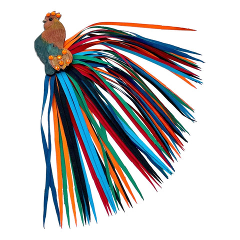 Rooster Brooch