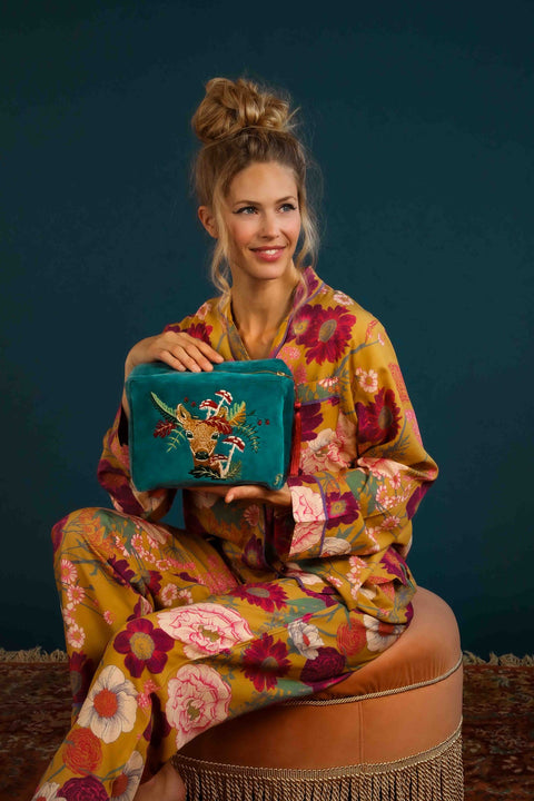 Doe with Toadstools Wash Bag