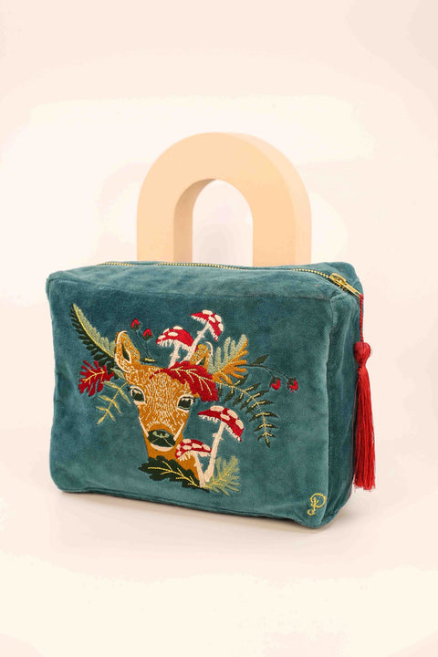 Doe with Toadstools Wash Bag