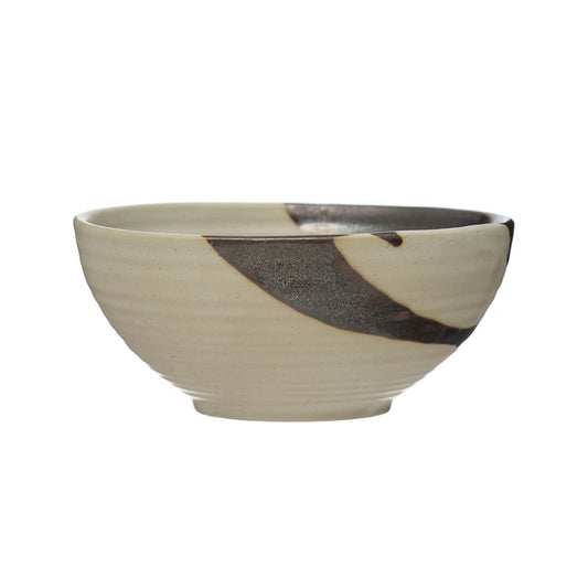 Reactive Glaze Stoneware Bowl