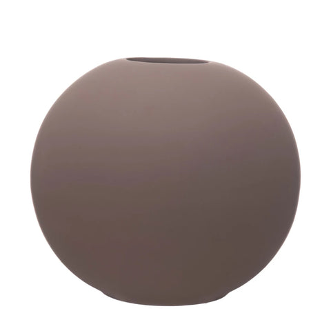Matte Purple Circle Vase