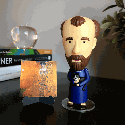 Gustav Klimt Action Figure - Mint Museum Store