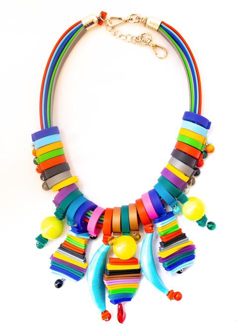 XL Multi Glass Murano Necklace
