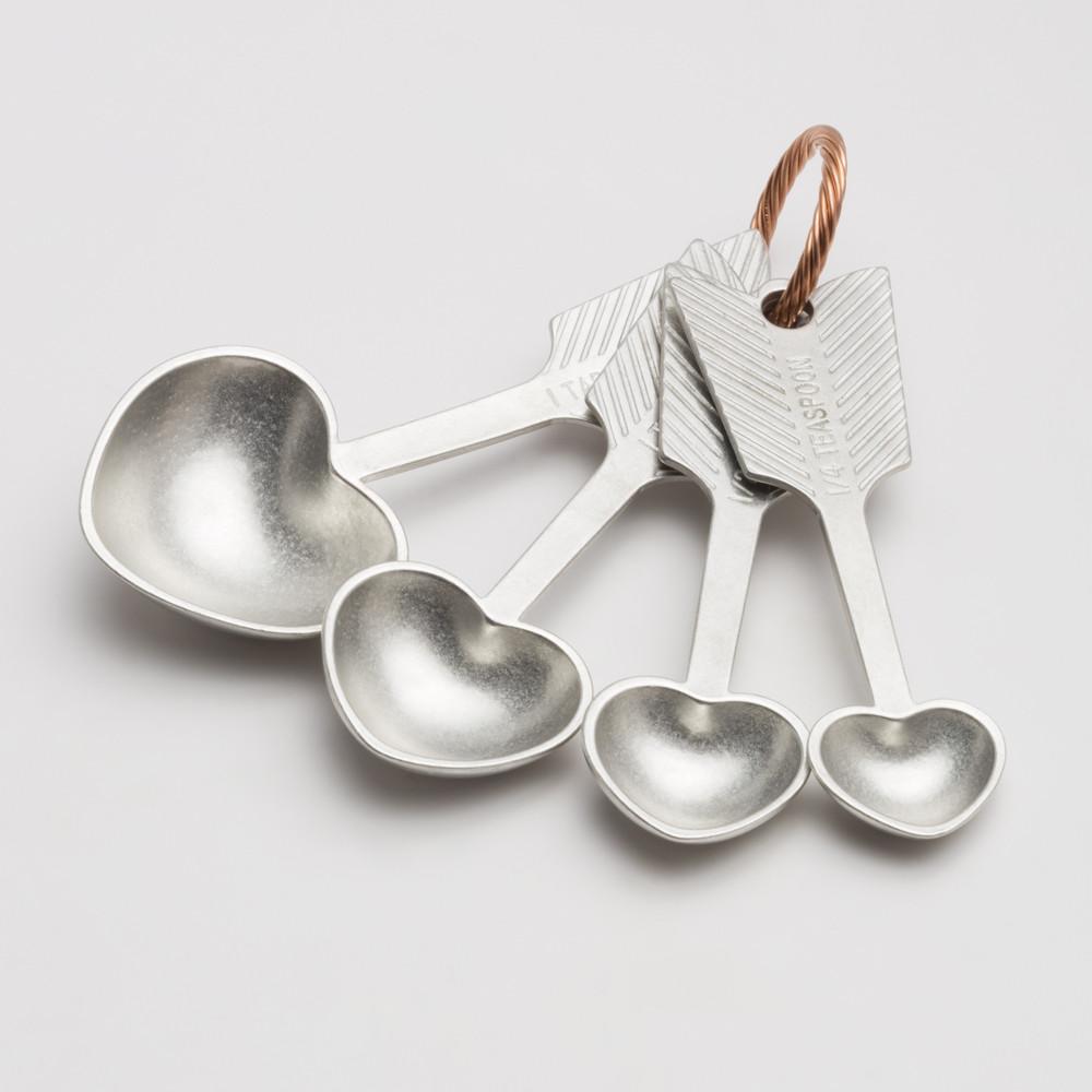 Heart Measuring Spoon Set – Mint Museum Store