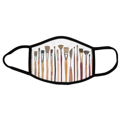 Paint Brushes Face Mask