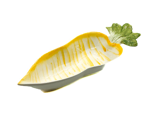 Ceramic carrot dish
