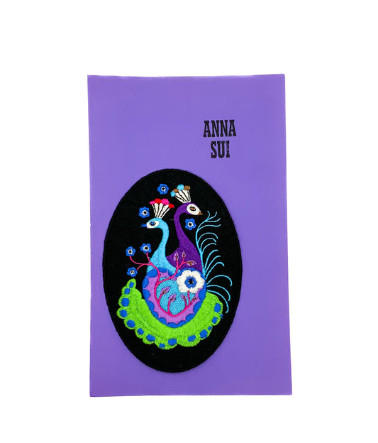Anna Sui Peacock Patch