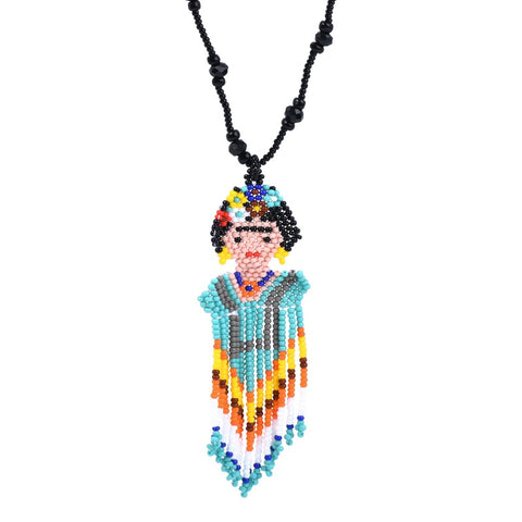 Beaded Frida Necklace