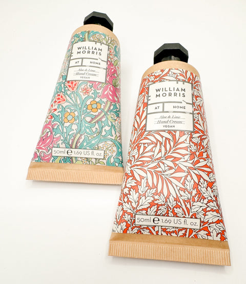 Two Aloe & Lime, Acorn print hand cream in a 50ml size. 