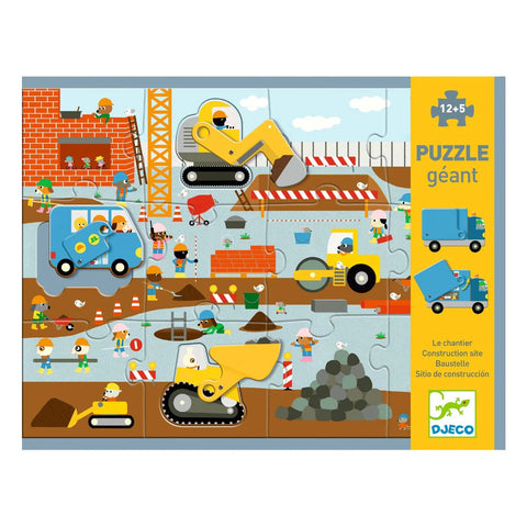 Giant Floor Construction Site Puzzle