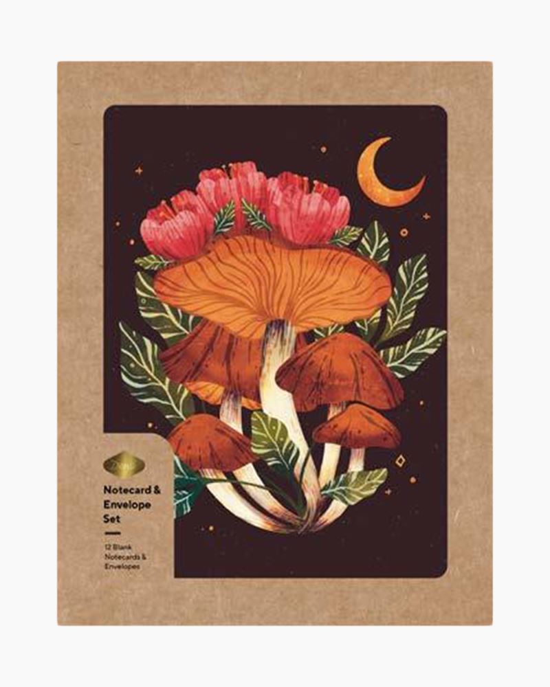 Kristin Heidt Boxed Mushroom Notecards