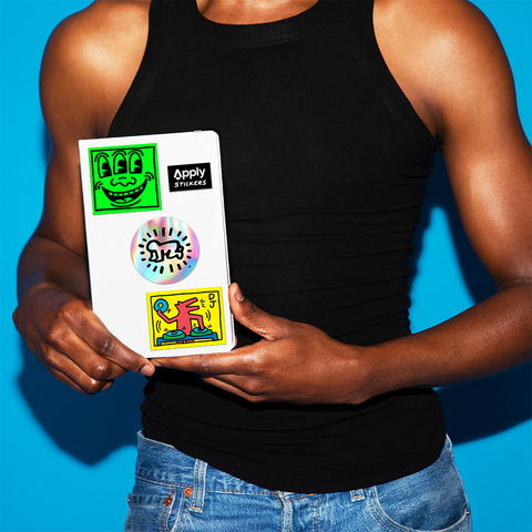 Pop Shop Pack by Keith Haring - Sticker Pack of 3