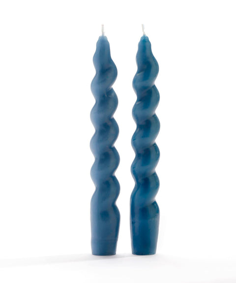 Deep Spiral Candle Set