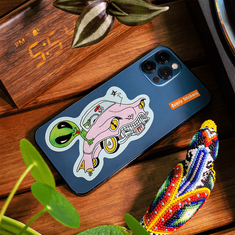 Cosmic Cruiser by Apply - Die-Cut Sticker
