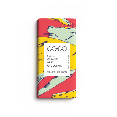 Salted Caramel Milk Mini Chocolate Bar - Mint Museum Store