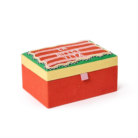 Dolce Vita Embellished Jewelry Box