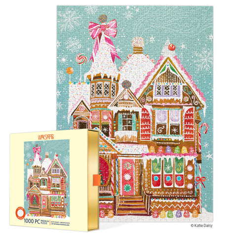 Gingerbread House 1000 Piece Puzzle