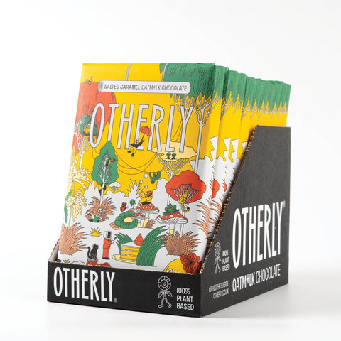 Otherly - Salted Caramel Oatm*lk Chocolate Bar - 120g - Vegan