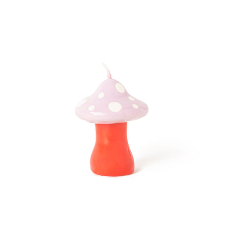 Small Mushroom Candle