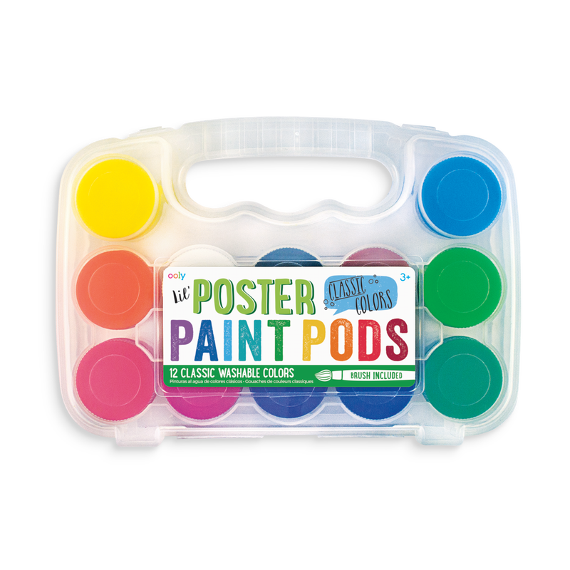 Lil Poster Paint Pods Glitter/Neon