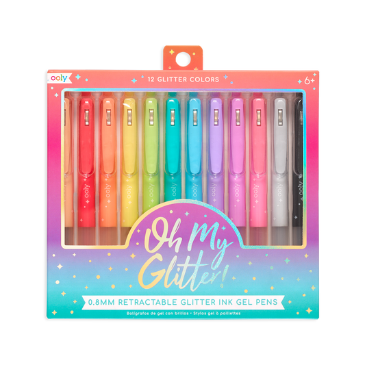 Oh My Glitter! Gel Pens Set of 12