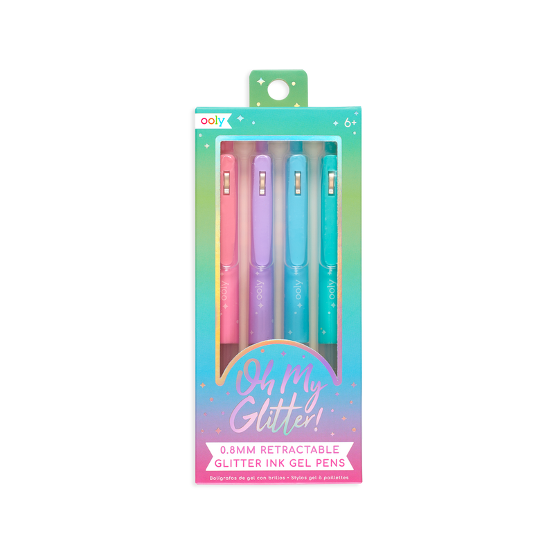 Oh My Glitter! Gel Pens set of 4