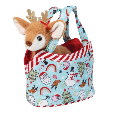 Christmas Bag with Reindeer