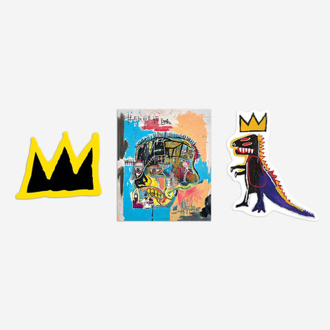 Basquiat's Greatest Hits - Sticker Pack of 3