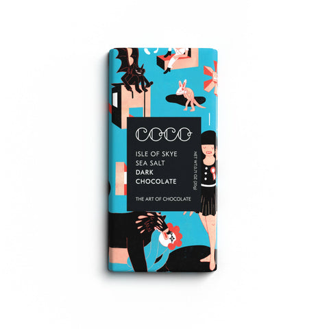 Isle of Skye Sea Salt Dark Mini Chocolate Bar - Mint Museum Store