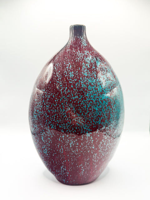 Altered Bottle in Chinese Blue