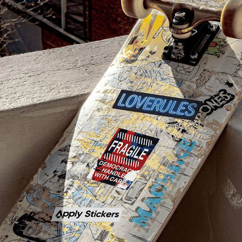 LOVERULES by Hank Willis Thomas - Die-Cut Sticker - Mint Museum Store