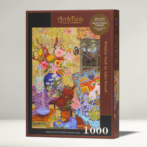 Window Nook, 1000-pc Velvet-Touch Jigsaw Puzzle