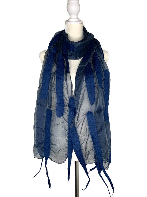 Spring Runner Scarf Blue