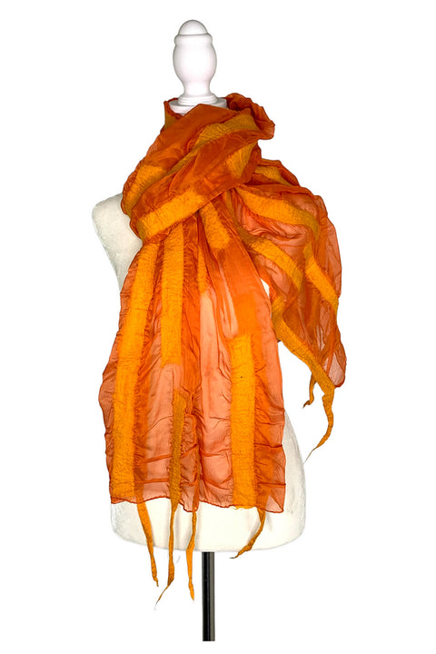 Spring Runner Scarf Tangerine